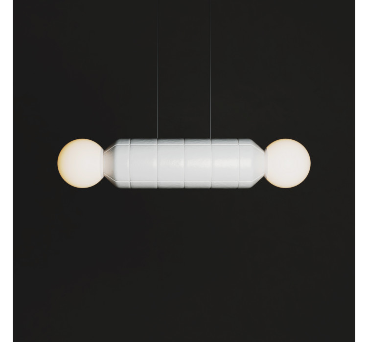 Подвесной светильник NAVAZI MONOCHROME medium horizontal lamp7
